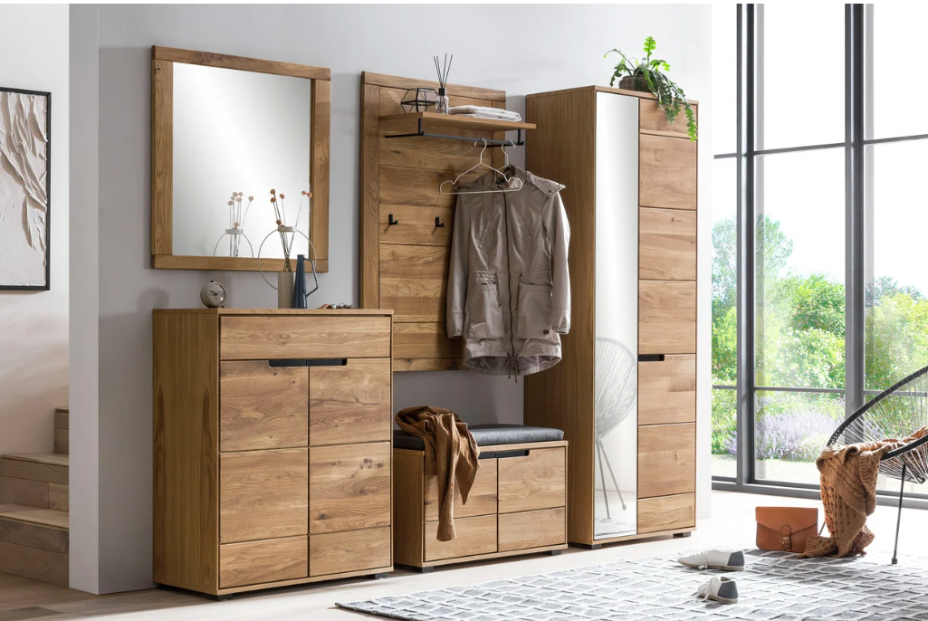 Garderobe Kommode +Einzel oder Komplettverkauf +Soft-Close – möbel-outlet-24
